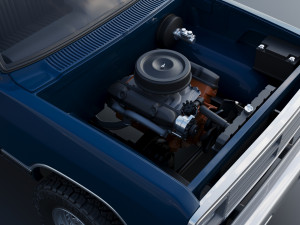 Dodge Ram W150 1987 Model Cetak 3D