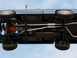 Dodge Ram W150 1987 Model Cetak 3D