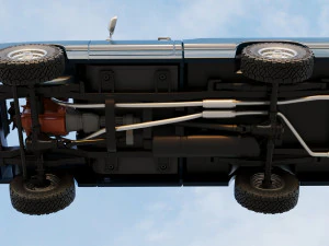 Dodge Ram W150 1987 3D Print Model