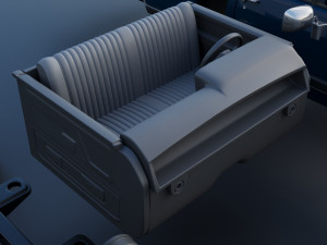 Dodge Ram W150 1987 Model Cetak 3D