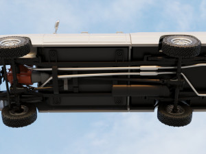 Dodge Ram W350 Crew Cab 1985 Modelo de Impressão 3D