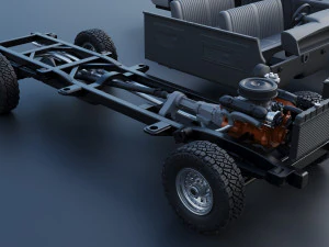 Dodge Ram W350 Crew Cab 1985 3D Print Model