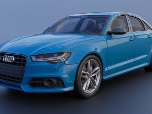Audi S6 2016 3D-printmodel