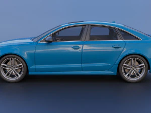 Audi S6 2016 Model do druku 3D