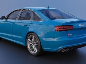 Audi S6 2016 Model do druku 3D