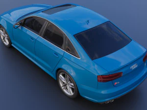 Audi S6 2016 Model do druku 3D