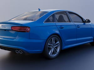 Audi S6 2016 3D-printmodel