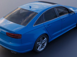 Audi S6 2016 Model do druku 3D
