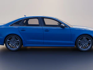 Audi S6 2016 Model do druku 3D