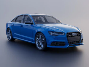 Audi S6 2016 Model do druku 3D