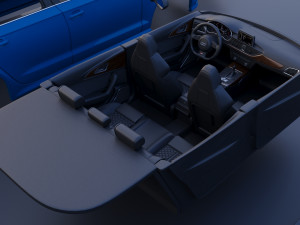 Audi S6 2016 3D-printmodel