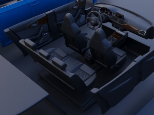 Audi S6 2016 3D-printmodel