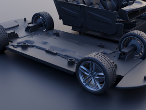 Audi S6 2016 3D-printmodel