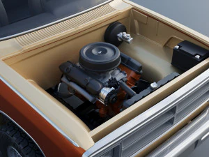 Dodge Ramcharger 1987 3D Print Model