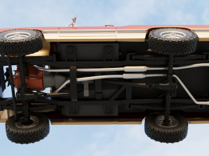Dodge Ramcharger 1987 3D 프린트 모델