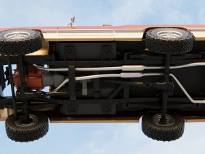 Dodge Ramcharger 1987 3D Print Model