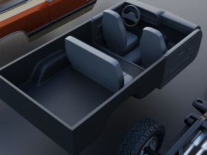 Dodge Ramcharger 1987 3D 프린트 모델
