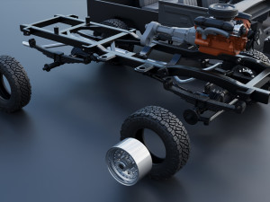 Dodge Ramcharger 1987 3D 프린트 모델