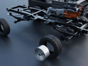 Dodge Ramcharger 1987 3D Print Model