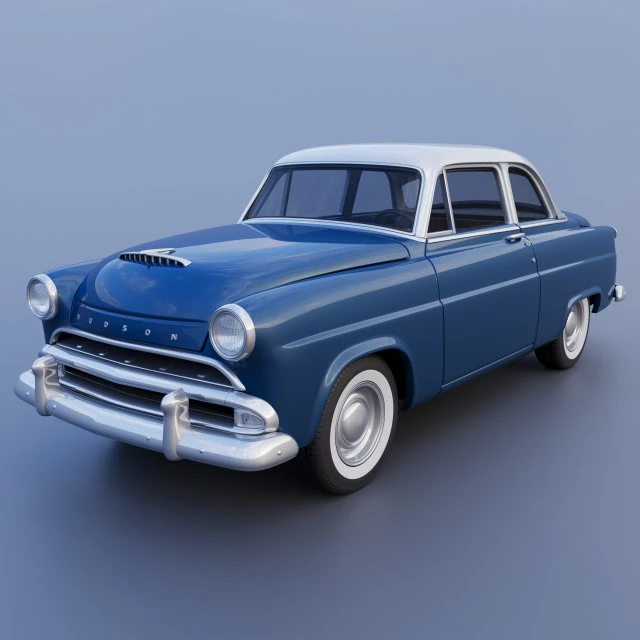 Hudson Jet Coupe 1953 3D Print Model .c4d .max .obj .3ds .fbx .stl .blend 
