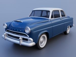Hudson Jet Coupe 1953 Modèles 3D en vedette