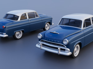 Hudson Jet Coupe 1953 3D 프린트 모델