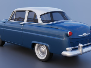 Hudson Jet Coupe 1953 3D 프린트 모델