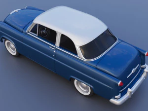 Hudson Jet Coupe 1953 3D Print Model