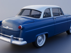 Hudson Jet Coupe 1953 3D 프린트 모델
