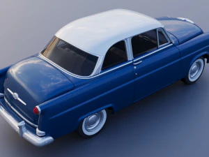 Hudson Jet Coupe 1953 3D Print Model