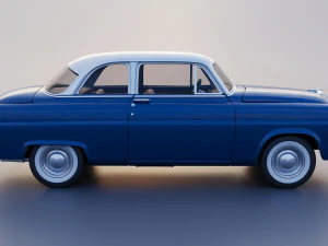 Hudson Jet Coupe 1953 3D Print Model