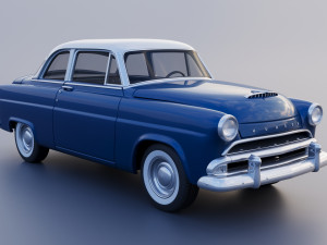 Hudson Jet Coupe 1953 3D 프린트 모델