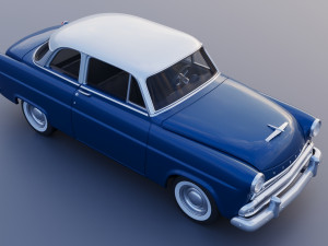 Hudson Jet Coupe 1953 3D 프린트 모델