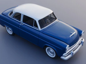 Hudson Jet Coupe 1953 3D Print Model