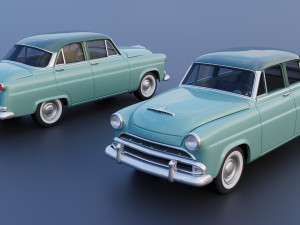 Hudson Jet 4 Door 1953 Model Cetak 3D