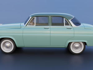 Hudson Jet 4 Door 1953 Model Cetak 3D