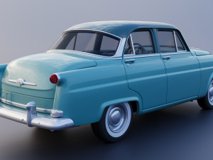 Hudson Jet 4 Door 1953 Model Cetak 3D