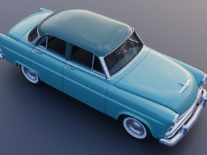 Hudson Jet 4 Door 1953 Model Cetak 3D