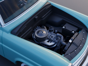 Hudson Jet 4 Door 1953 Model Cetak 3D