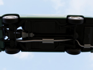 Hudson Jet 4 Door 1953 Model Cetak 3D