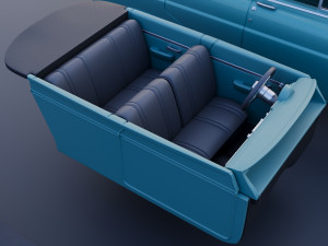 Hudson Jet 4 Door 1953 Model Cetak 3D