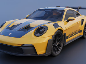 Porsche 911 992 GT3 RS Modelo de impresión 3D
