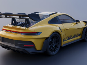 Porsche 911 992 GT3 RS Modelo de impresión 3D