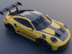 Porsche 911 992 GT3 RS 3D Print Model