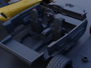 Porsche 911 992 GT3 RS Modelo de impresión 3D
