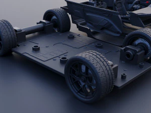 Porsche 911 992 GT3 RS 3D Print Model