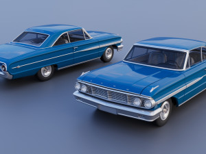 Galaxie 500 XL 1964 3D 打印模型