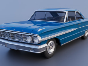 Galaxie 500 XL 1964 3D 打印模型