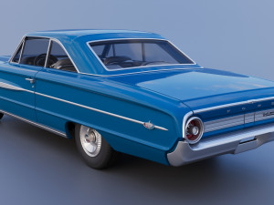 Galaxie 500 XL 1964 3D 打印模型