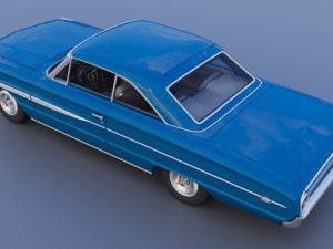 Galaxie 500 XL 1964 3D 打印模型